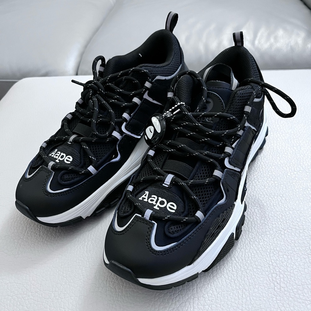 NWT - AAPE by A Bathing Ape (BAPE) Chunky Sneakers-Men Size 9/ Women Size 11